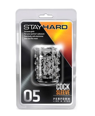 STAY HARD COCK SLEEVE 05 CLEAR