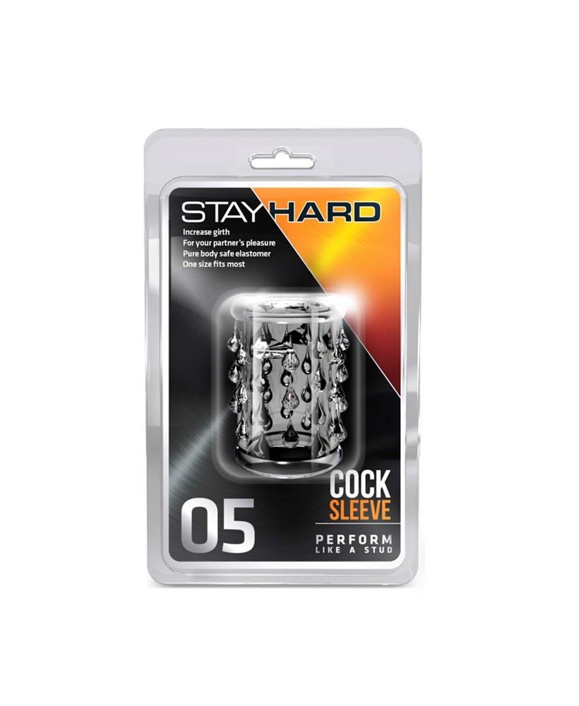 STAY HARD COCK SLEEVE 05 CLEAR