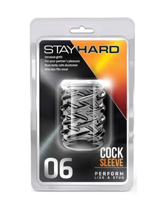 STAY HARD COCK SLEEVE 06 CLEAR