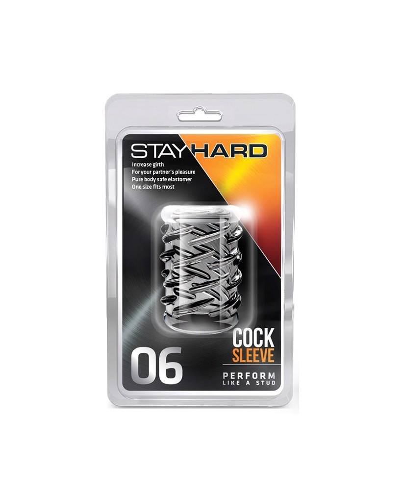 STAY HARD COCK SLEEVE 06 CLEAR