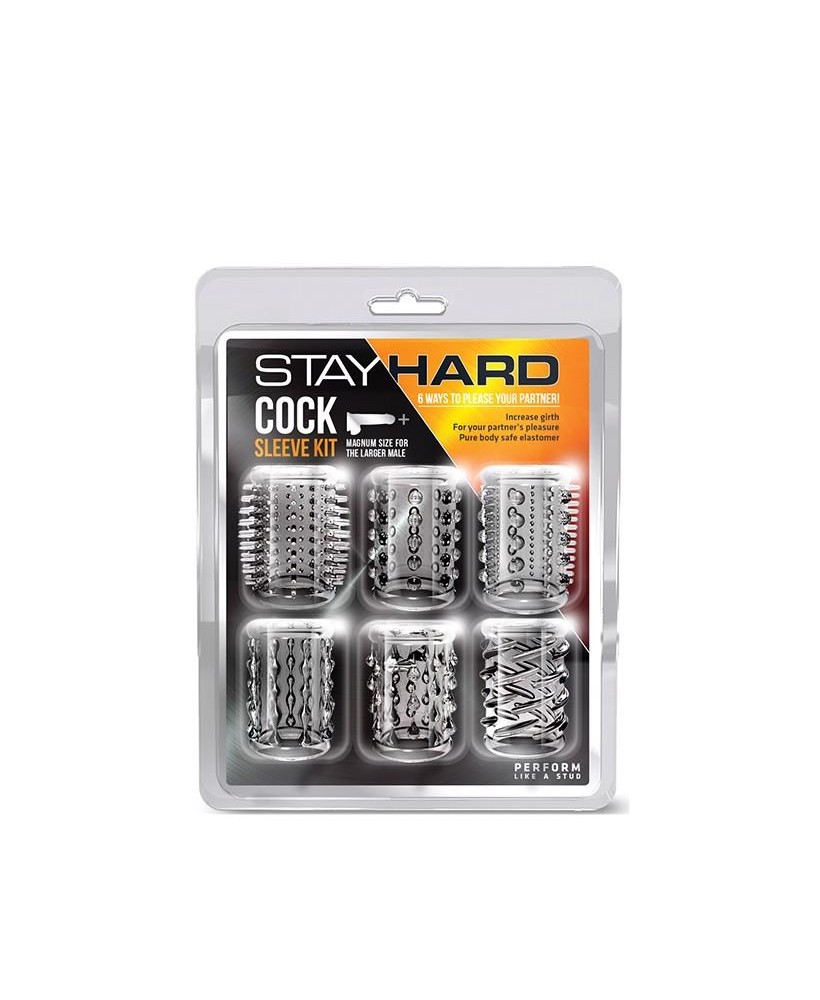 STAY HARD COCK SLEEVE KIT CLEAR