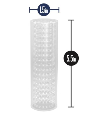 M FOR MEN STROKE SLEEVE CLEAR