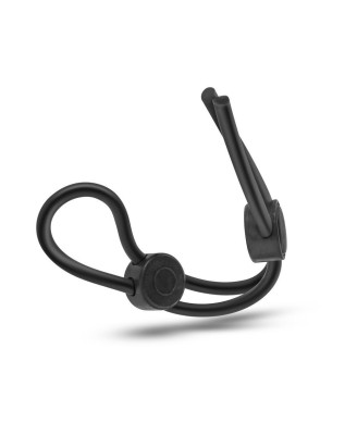 STAY HARD DOUBLE LOOP COCK RING BLACK