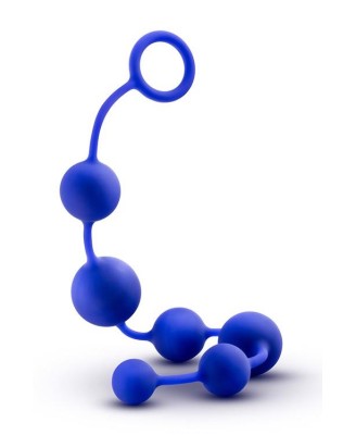 PERFORMANCE SILICONE ANAL BEADS INDIGO