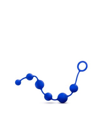 PERFORMANCE SILICONE ANAL BEADS INDIGO
