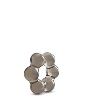 STAY HARD THICK BEAD COCK RING BLACK