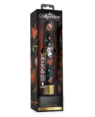 THE COLLECTION BOUNTIFUL 7 INCH RECHARGEABLE VIBE FLORA