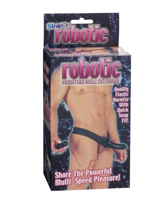 ROBOTIC MALE STRAP-ON BLACK