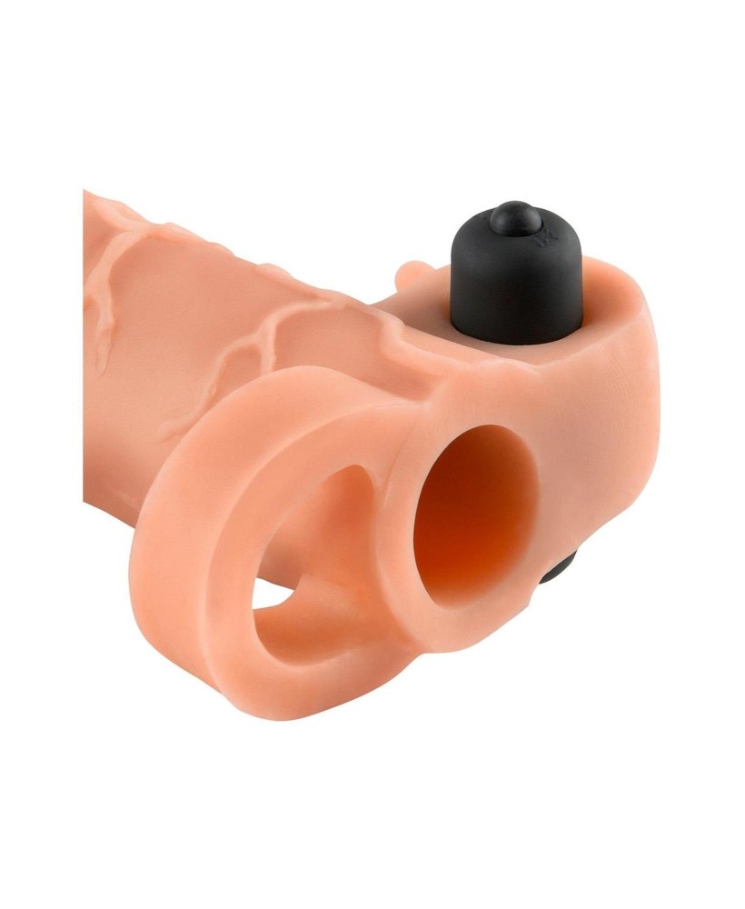 FANTASY X-TENSIONS VIBRATING REAL FEEL 2 INCH EXTENSION LIGHT
