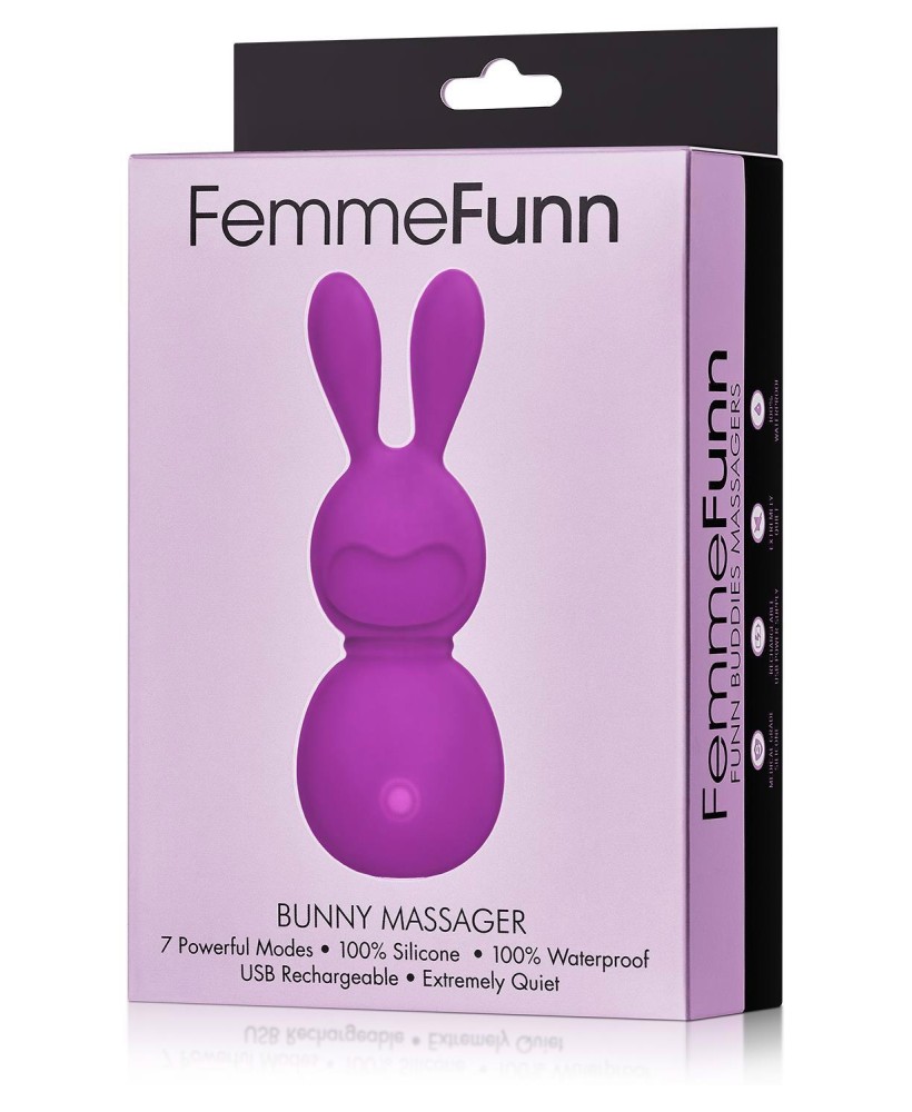 FEMMEFUNN BUNNY MASSAGER PURPLE