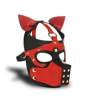 Hound Hood with Muzzle - Black