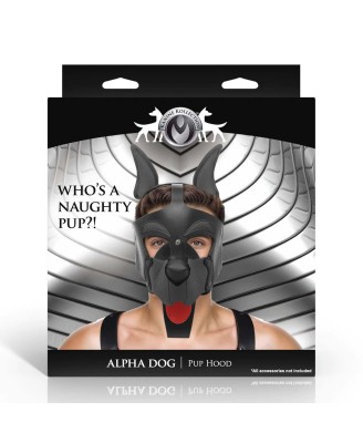 Alpha Dog - Pup Hood - Black