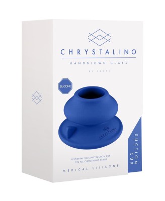 Chrystalino - Silicone Suction Cup - Blue