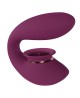 Twitch 3 - Rechargeable Vibrator Suction - Silicone - 10 Speed - Burgundy