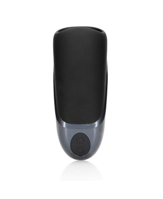 Vibrating Masturbator Sleeve - Licorice Black