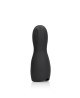 Vibrating Masturbator Sleeve - Licorice Black