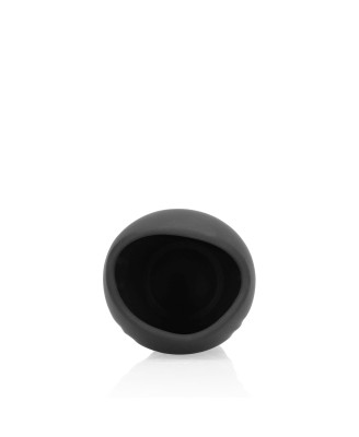 Vibrating Masturbator Sleeve - Licorice Black