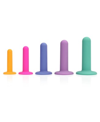 Silicone Vagina Dilator Set - Multicolor