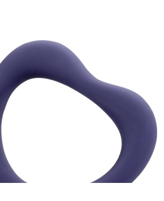 Heart Cockring Set - Violet Storm