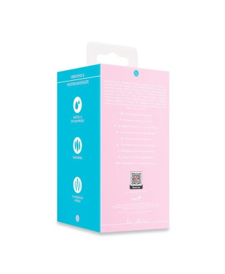 Vibrating and Heating Massager - Pink