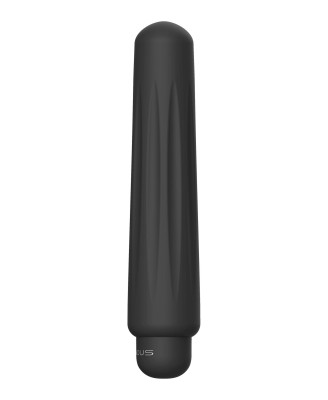 Delia - ABS Bullet With Sleeve - 10-Speeds - Black