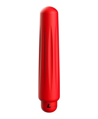 Delia - ABS Bullet With Sleeve - 10-Speeds - Red