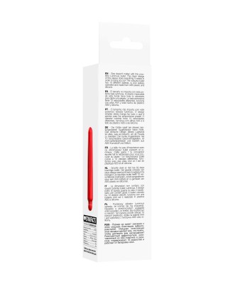 Delia - ABS Bullet With Sleeve - 10-Speeds - Red