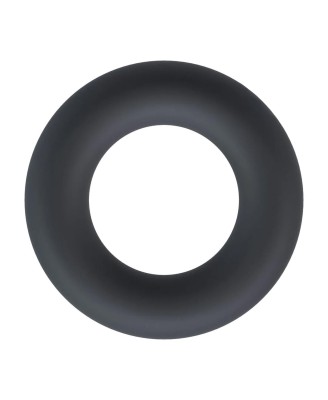 Liquid Silicone Cockring - L - Black