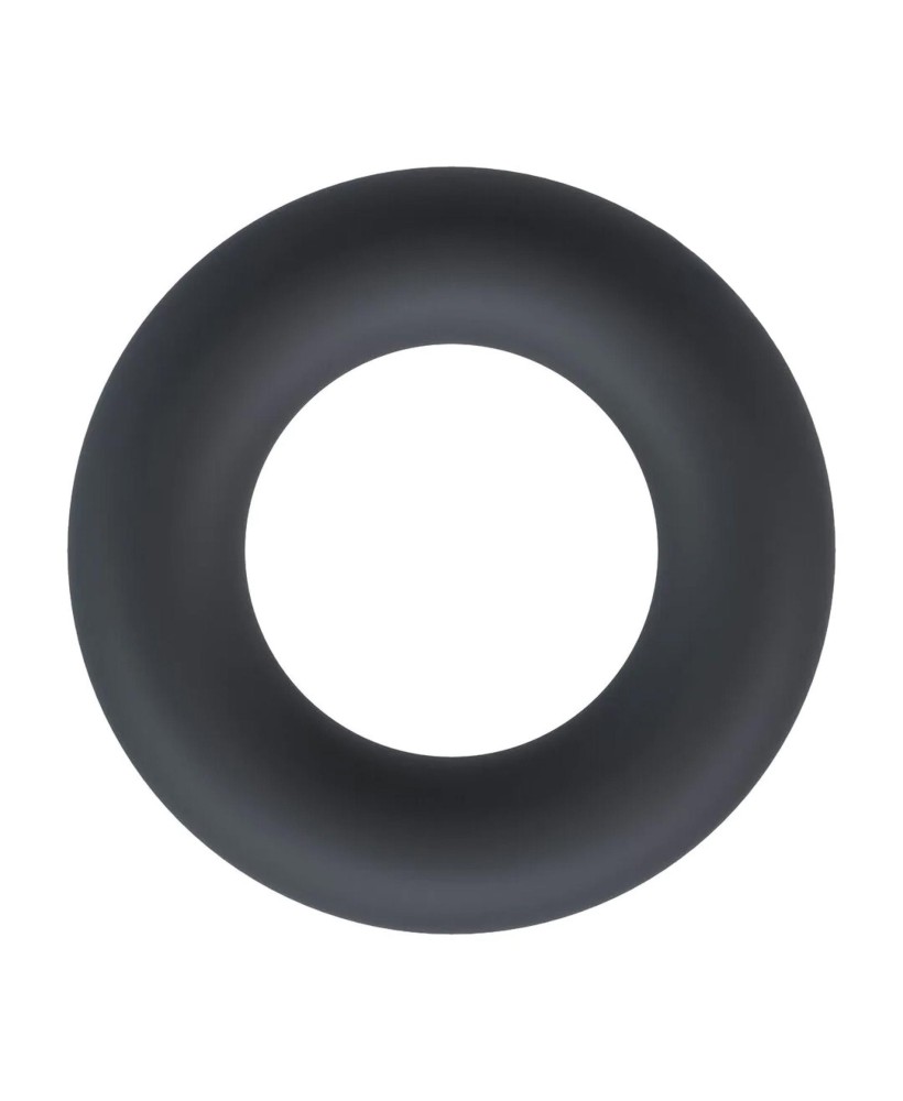 Liquid Silicone Cockring - L - Black