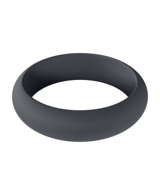 Wide O Silicone Cockring - M - 35mm - Black