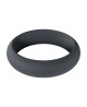 Wide O Silicone Cockring - XL - 50mm - Black