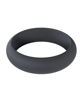 Wide O Silicone Cockring - XXL - 55mm - Black