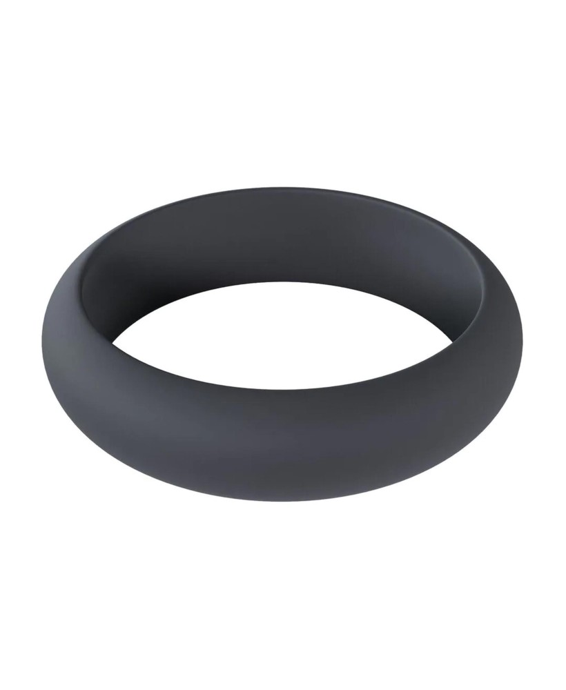 Wide O Silicone Cockring - XXL - 55mm - Black