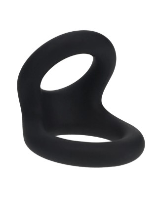 Double O Silicone Cockring - S - Black
