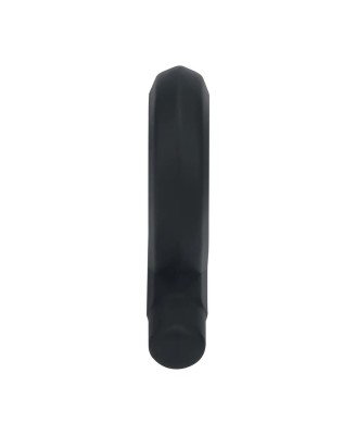 Pencil Liquid Silicone Cockring - Black