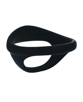 Silicone Cock and Ball Ring Set of 4 - Black