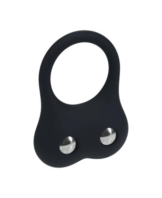 Silicone Training Cockring - M - Black