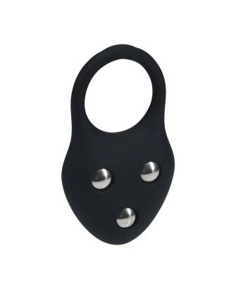 Silicone Training Cockring - L - Black
