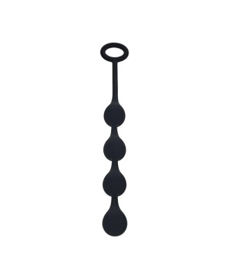 Waterdrop Silicone Anal Balls - S - 20mm - Black