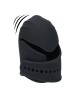 Adjustable Vibrating Silicone Penis Head Stimulator - Black