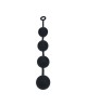 Silicone Round Anal Balls - XXL - 60mm - Black