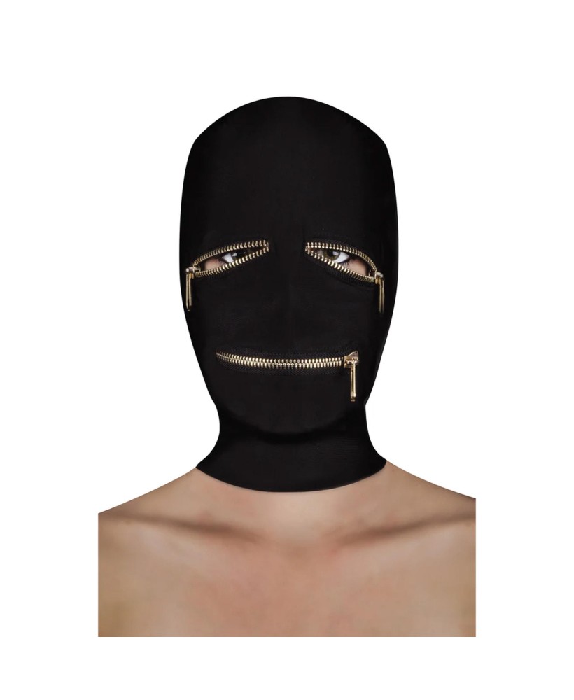 Extreme Zipper Mask with Eye and Mouth Zipper