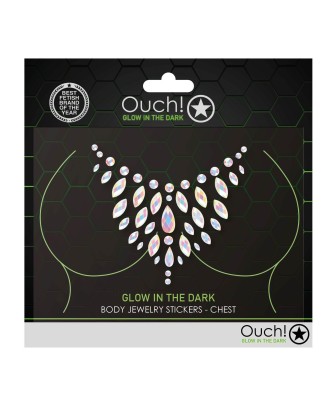 Body Jewelry Stickers - Chest