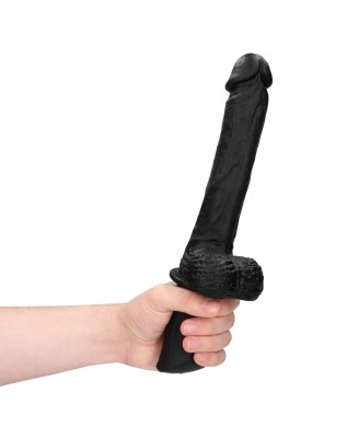 Hand Held Liquid Silicone Vibrating and Thrusting Sex Machine - Black