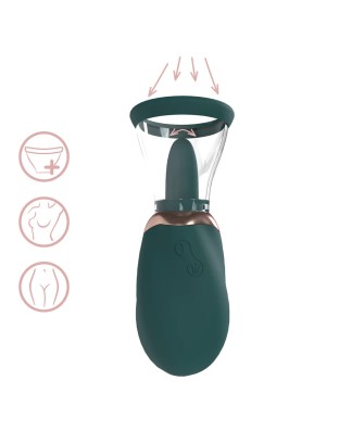 Boost - Rechargeable Vulva and Breast Pump - Forest Green