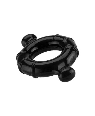Gummy Ring - Large - Black