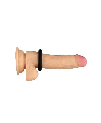 Round Cock Ring Set - Black