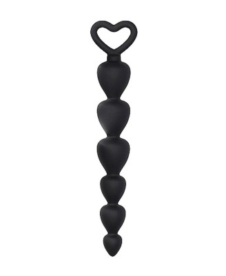 Silicone Anal Beads - Black