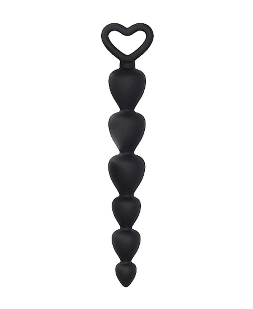 Silicone Anal Beads - Black
