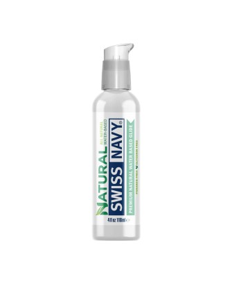Natural - Premium All Natural Waterbased Lubricant - 4 fl oz / 118 ml